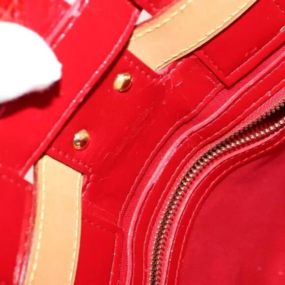 LOUIS VUITTON Monogram Ruby Neo Bucket Tote Bag Red M95613 LV Auth 139320 - Picture 9 of 16